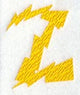 Lightning Number 2 (3 inch)