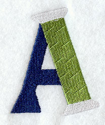 Embroidery Capital Letter A (3 inch)