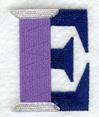 Embroidery Capital Letter E (3 inch)