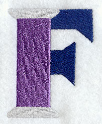 Embroidery Capital Letter F (3 inch)
