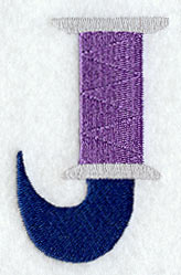 Embroidery Capital Letter J (3 inch)