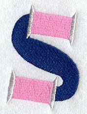 Embroidery Capital Letter S (3 inch)