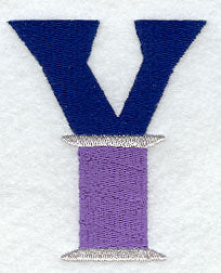 Embroidery Capital Letter Y (3 inch)