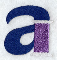 Embroidery Lower Case Letter a (3 inch)