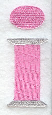 Embroidery Lower Case Letter i (3 inch)