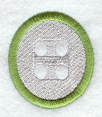 Embroidery Lower Case Letter o (3 inch)