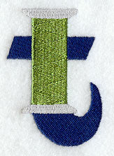 Embroidery Lower Case Letter t (3 inch)