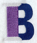Embroidery Capital Letter B (3 inch)