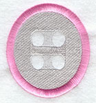 Embroidery Capital Letter O (3 inch)