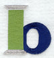 Embroidery Lower Case Letter b (3 inch)