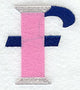 Embroidery Lower Case Letter f (3 inch)