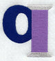 Embroidery Lower Case Letter q (3 inch)