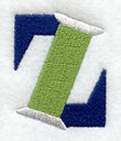 Embroidery Lower Case Letter z (3 inch)