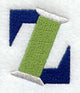 Embroidery Lower Case Letter z (3 inch)