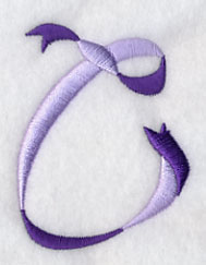 Ribbon Capital Letter C (3 inch)