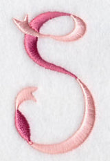 Ribbon Capital Letter S (3 inch)