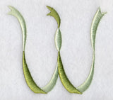 Ribbon Capital Letter W (3 inch)