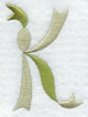 Ribbon Capital Letter K (3 inch)