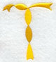 Ribbon Capital Letter T (3 inch)
