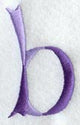 Ribbon Lower Case Letter b (3 inch)