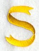 Ribbon Lower Case Letter s (3 inch)