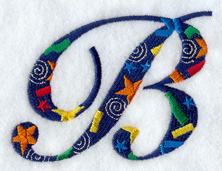 Confetti Letter B (3 inch)