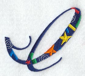 Confetti Letter I (3 inch)