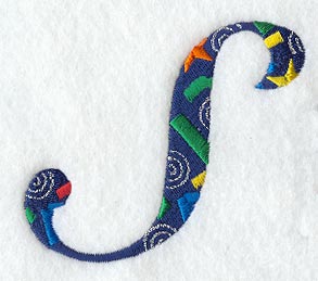 Confetti Letter S (3 inch)