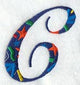Confetti Letter C (3 inch)