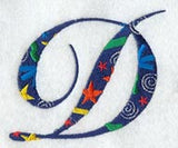 Confetti Letter D (3 inch)