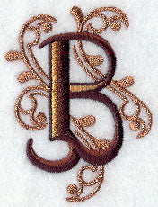 Ornate Letter B (3 inch)