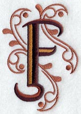 Ornate Letter F (3 inch)