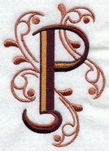 Ornate Letter P (3 inch)
