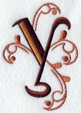 Ornate Letter Y (3 inch)