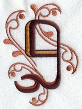 Ornate Number 9 (3 inch)