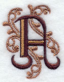 Ornate Letter A (3 inch)