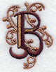 Ornate Letter B (3 inch)