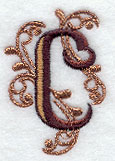 Ornate Letter C (3 inch)