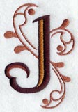 Ornate Letter J (3 inch)