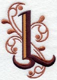Ornate Letter L (3 inch)