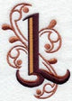 Ornate Letter L (3 inch)