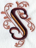 Ornate Letter S (3 inch)