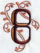 Ornate Number 8 (3 inch)