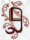 Ornate Number 9 (3 inch)