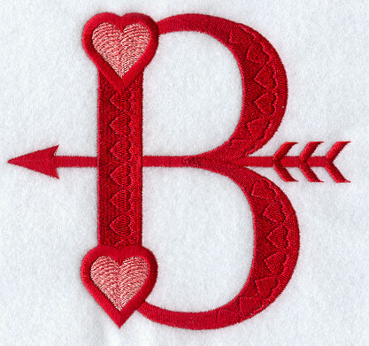 Valentine Letter B - 5 inch