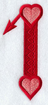 Valentine number 1 - 5 inch