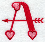 Valentine Letter A - 5 inch