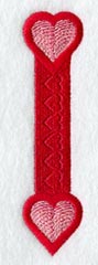 Valentine letter I - 5 inch