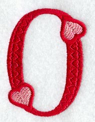 Valentine number 0 - 5 inch