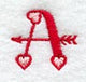 Valentine Letter A - 5 inch